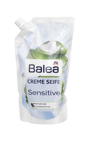 Жидкое мыло - запаска Balea Creme Seife Sensitive, 500 мл